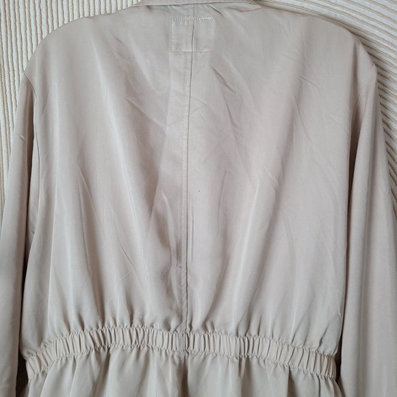 Torrid Tan Twill Drape Anorak Jacket NWOT - Picture 7 of 12